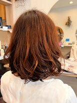 エメールヘア(aimere hair)&nbsp;ふんわり柔らかミディアムボブパーマ