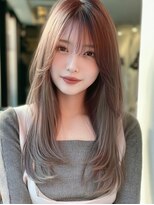 サロンドアイ(salon de i)&nbsp;くびれロングレイヤー × ショコラブラウン