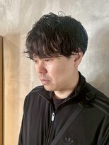 キリ 逗子(kiri) 逗子葉山メンズカットメンズマッシュスパイラルパーマ眉毛m236