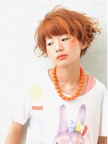 ドォール(d'Or)&nbsp;動きのあるマッシュベースにビビットなハイライトをきかせて。