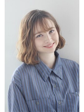 モッズヘア 藤岡店(mod's hair) ゆるふわボブ