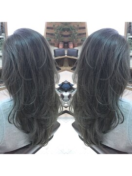 プラーチェ 古淵店(Plaatje) イルミナカラー × アッシュ グレージュ