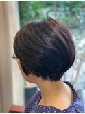 ツヤ髪ショートボブ