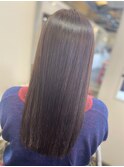 サラ艶ストレートヘアー