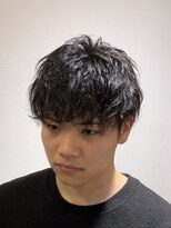 クローバー(CLOVER)&nbsp;束感マッシュショートパーマ