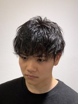 クローバー(CLOVER) 束感マッシュショートパーマ