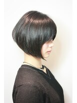 ヘア デザイン リスク(HAIR DESIGN RISK)&nbsp;【RISK 高橋勇太】ショート ボブが上手い 前下がりショートボブ