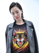 ココ 本八幡(KOKO)&nbsp;黒髪クラゲヘアーオリーブグレー小顔ココアベージュショート