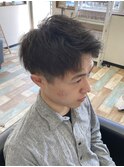 アップバングショート