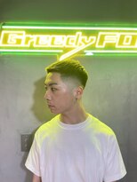 グリーディーフォックス 代々木(Greedy FOX)&nbsp;かき上げヘア/サイドパート/韓国マッシュ/フェードカット/代々木