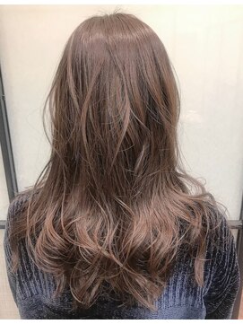 グラム 安城桜井店(gram) ミルクティベージュ_ピンクブラウン_レイヤーカット_U24_58