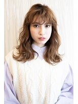 マグノリア(MAGNOLiA) 目元ギリギリカールが可愛い!リラックスエアリーミディ・・KAYO