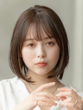 ドットハリス(.Hallis) 小顔カット/ボブ/大人可愛い/ベージュ/原宿/表参道