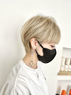 エルエスヘアー(LS HAIR) 【LS HAIR菊地】ハイトーンショート10代20代ベリーショート