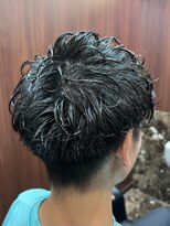 ヒロギンザ 御徒町店(HIRO GINZA) ツーブロック×ワンカール流行パーマ