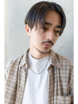 メゾンバイハバナ(maison by HAVANA) メンズカットカルマパーマツーブロックマッシュショート