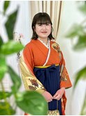 卒業式/袴/ヘアセット/ヘアアレンジ