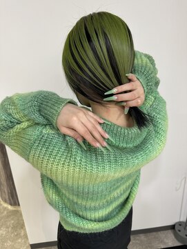 エンヴィー(ENVY) アンブレラカラー ライムグリーン