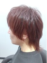 夜髪&nbsp;煌めく深紅の炎！レッドウルフ