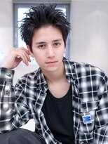 ハバナ 渋谷(HAVANA)&nbsp;メンズ束感ベリーショートアッシュブラックスパイキーショート