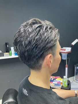 ゴースト(GHOST) 2ブロック/メンズショート/ビジネス/アップバング/大人ショート