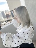 ホワイトブロンドケアブリーチダブルカラーハイトーンカラー