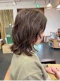 ロブにパーマ