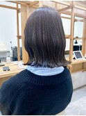 Say.ree 切りっぱなしボブ アッシュブラック 表参道 学割U24