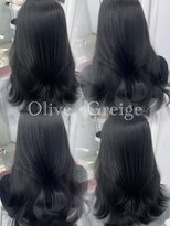 エヌアイ オモテサンドウ(ni omotesando)&nbsp;黒染めじゃない暗髪/韓国レイヤーカット/くびれヘア上野