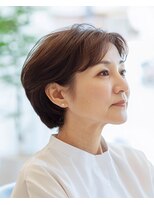 ラクレール 五香&nbsp;大人ショートボブ50代【松戸#五香#白髪染め#カラー専門店】
