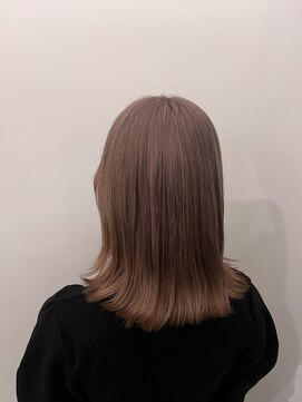 エクファ ヘア シェリル 草津 南草津店(ex-fa hair cherir) 黒髪ボブルフネビージュ小顔ワンレンスペインカール