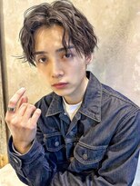 トルネード(TORNADO)&nbsp;外国人風スパイラルミディアムパーマ 韓国メンズ ツイスパ A0303