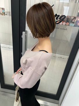 キング 枚方店(K!ng) 縮毛矯正髪質改善ハイライトレイヤーカット枚方美容室エクステ