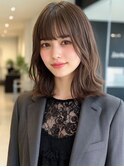 イメチェン 外ハネボブ 美髪 ワイドバング ホワイトブロンド