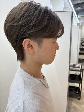 ソレイユトウキョウシブヤ(SOLEIL TOKYO shibuya) 韓国 ナチュラル アッシュベージュ センターパート