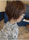 軽やかレイヤーショート