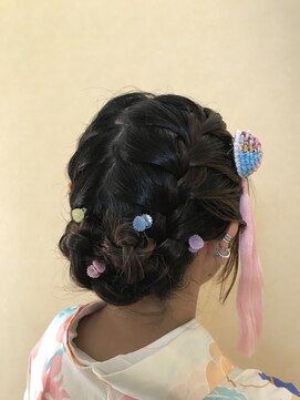 ジュエル(JEWEL) ヘアアレンジ浴衣着付け