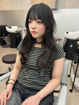 シエテ 津田沼(Siete) ミディアムヘア/暗めカラー/グランマッシュ/津田沼/韓国/カラー