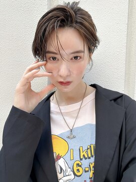 レトン 銀座(leton) ハンサムショート/ショートボブ/ショートカット/アッシュ