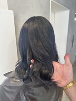 エイト ヘアサロン 渋谷本店(EIGHT) ブルーブラックカラー