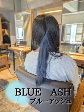ソーエン バイ ヘッドライト 小倉店(soen by HEADLIGHT) ブリーチオンカラー！ブルーアッシュ！