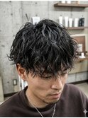 香川ツイストスパイラルパーマメンズパーマメンズマッシュ高松