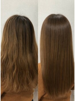 ヘアーアイラッシュ リリーファイン(hair eyelash Liry Fine)の写真/うるツヤ髪へ導く髪質改善！まとまる髪と潤いで、理想のスタイルを叶えます☆