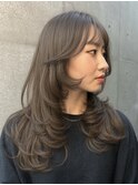 ミディアム/ロング/レイヤーカット/顔周り/10代20代30代/表参道