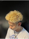 【スパイキーショート】刈上げメンズショート
