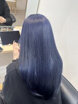 トト 船橋店(toto.)&nbsp;■ダークブルー/レイヤーカット/ミルクティーブロンド[船橋]