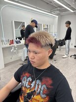 ルースト 心斎橋店(ROOST) 刈り上げセンターパート/波巻きツイストスパイラル/大阪