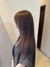 髪質改善美髪彩生カラー＋カット＋3stepTr ￥18,700→￥16,500