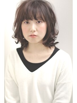 ヘアサロンキュー(hair salon que) パーマで遊ぼう！伸ばしかけゆるパースタイル♪