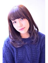 レシェル 桜山店(RECIEL) ベビーバングのゆるふわカール☆